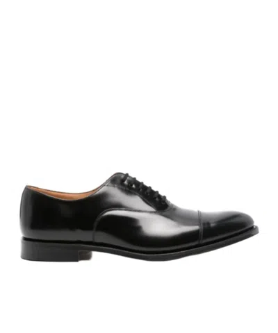 Church's Strap-up Dress Shoes In Black