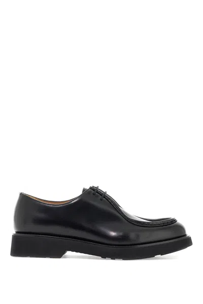Church's "nelly Brushed Leather Lace-up In Black
