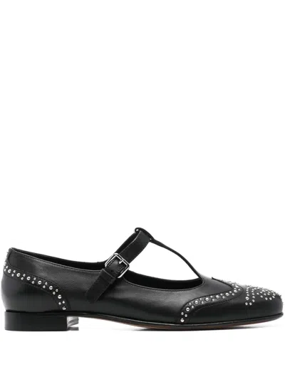 Church's Stud-embellished Mary Jane Shoes In Black