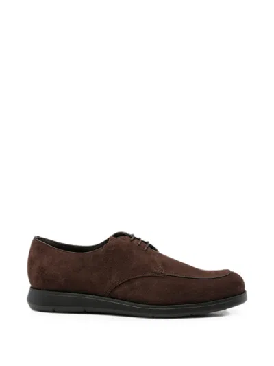 Church's Suede Lace-up Derby Shoes In Brown