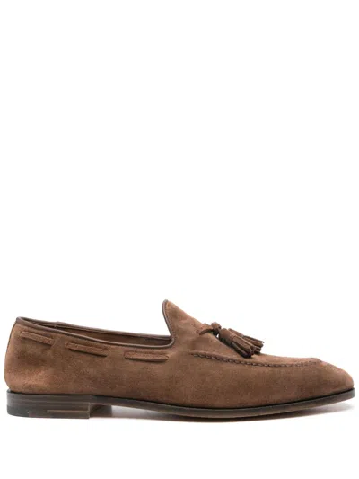 Church's Suede Loafers In Brown