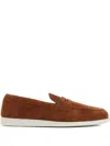 Church's Suede Loafers In Brown