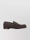 Church's Suede Penny Strap Brogues