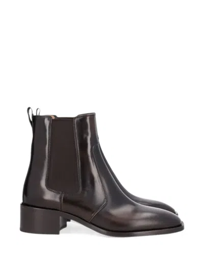 Church's Susan Polished Leather Chelsea Boots In Brown