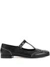 Church's T-bar Studded Flat Pumps