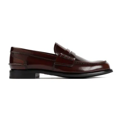Church's Pembrey W5 Leather Loafers In Black