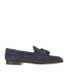 Church's Tassel-detail Suede Loafers In Black