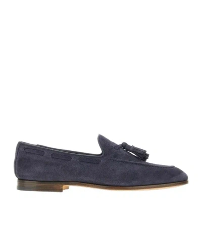 Church's Tassel-detail Suede Loafers In Black