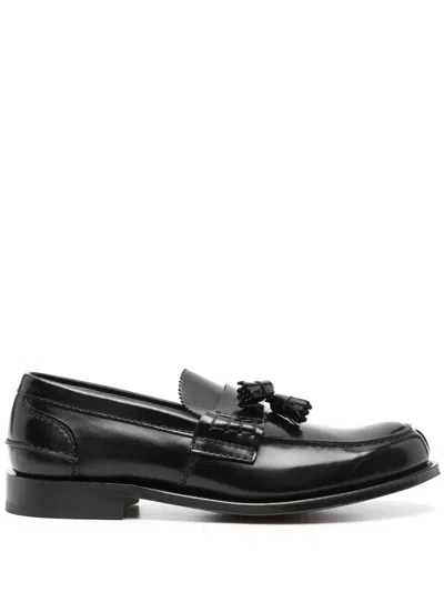 Church's Tassel-embellished Loafers In Black