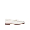 Church's White Leather Loafers
