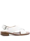 CHURCH'S WHITE LEATHER SANDALS FOR WOMEN