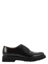 Church's Black Leather Oxfords And Derbies
