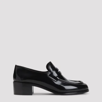 Church's Prudence Penny Loafers Medium Heel Leather In Black