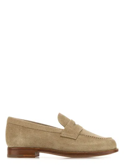CHURCH'S WOMEN'S DOVE SUEDE HESWALL W LOAFERS
