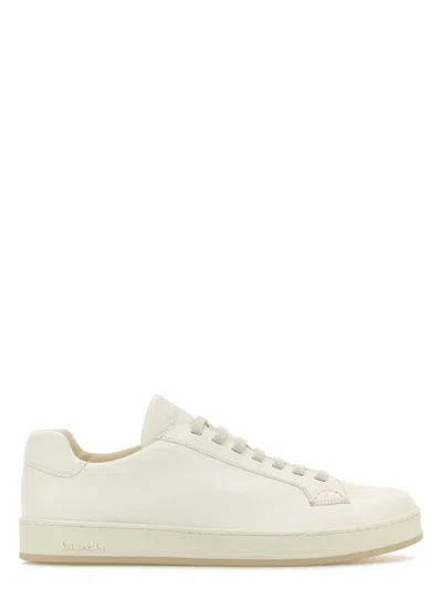 Church's Women's Ivory Leather Ludlow 2 Sneakers In White