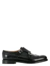 Church's Monk-strap Full Brogue Shoes In Black