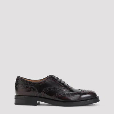 Church's Church`s Women's Leather Brogue Oxford Shoes In Brown