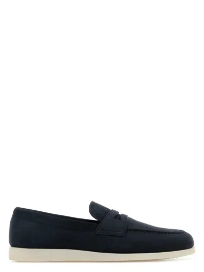 Church's Women's Navy Suede Loafers