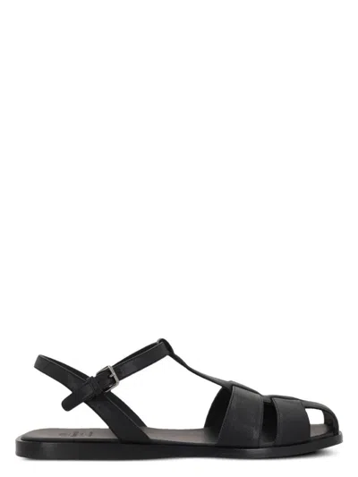 CHURCH'S WOMEN'S ODYSSEY NAPPA LEATHER T STRAP SANDALS