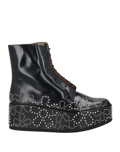 Church's X Noir Kei Ninomiya Woman Ankle Boots Black Size 7 Leather