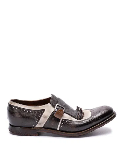 Church's Shanghai Strap Loafers In White