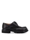 Church's Burnt Leather Lymington Lace Up Shoes In Negro