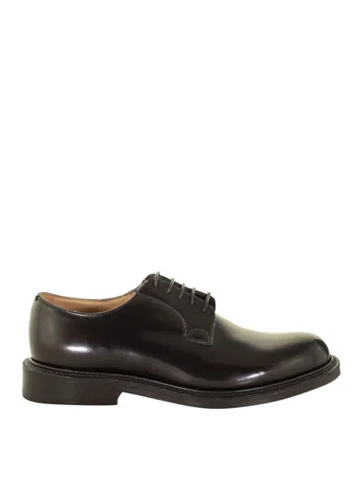 Church's Shannon Brown Polished Leather Derby Shoes