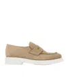 Church's Suede Loafers In Nude
