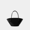 Chylak Big Shopper Bag With Bows -  - Leather - Black In Black