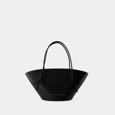 Chylak Big Shopper Bag With Bows In Black