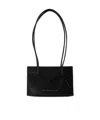 Chylak Shopper Bag With Bows -  - Leather - Black In Black