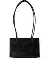 Chylak Shopper Bag With Bows -  - Leather - Black In Black
