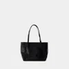 Chylak Wide Shopper Bag -  - Leather - Black In Black