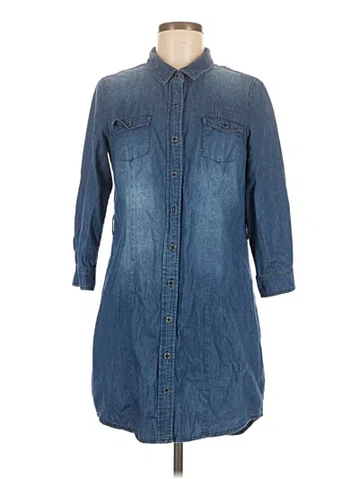 Pre-owned Ci Sono Casual Dress In Blue