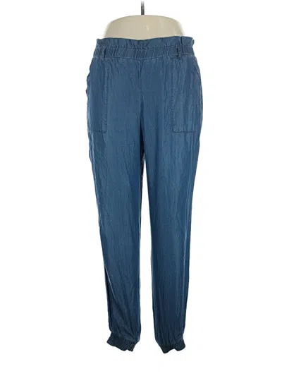 Pre-owned Ci Sono Casual Pants In Blue