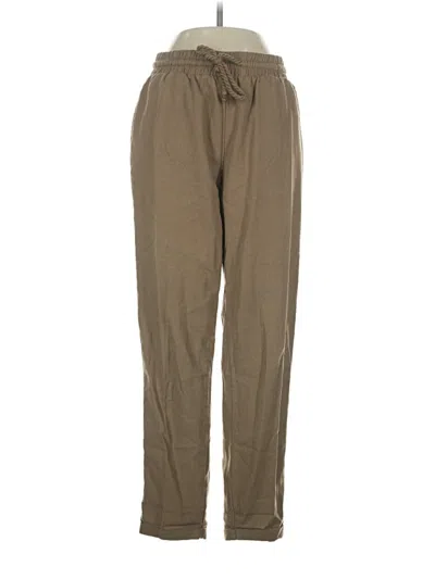 Pre-owned Ci Sono Casual Pants In Green