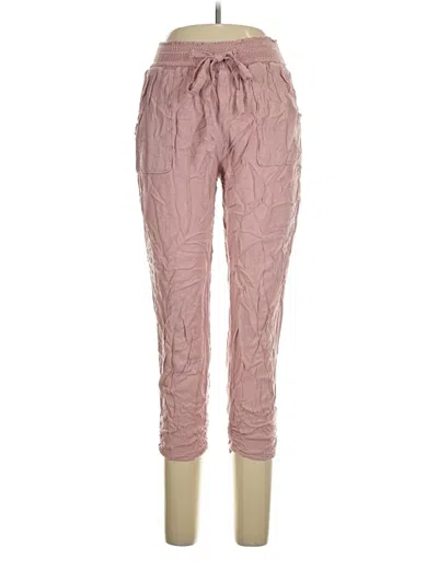 Pre-owned Ci Sono Casual Pants In Pink