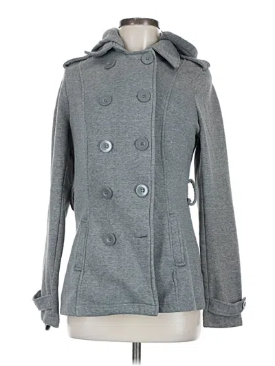 Pre-owned Ci Sono Coat In Gray