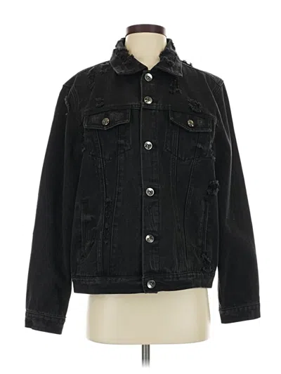 Pre-owned Ci Sono Denim Jacket In Black