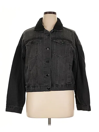 Pre-owned Ci Sono Denim Jacket In Black