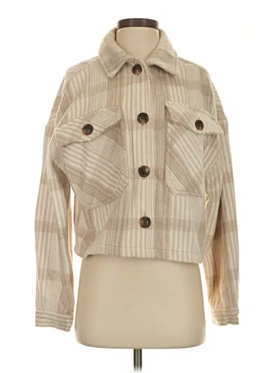 Pre-owned Ci Sono Jacket In Tan