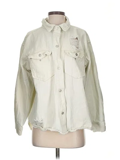 Pre-owned Ci Sono Jacket In White
