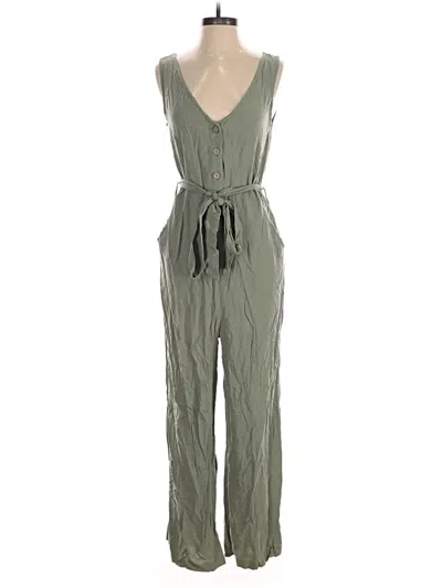 Pre-owned Ci Sono Jumpsuit In Green