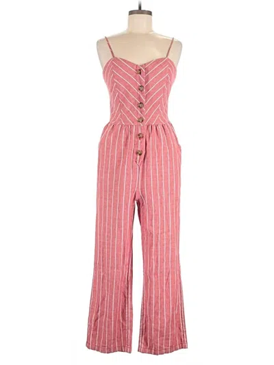 Pre-owned Ci Sono Jumpsuit In Pink