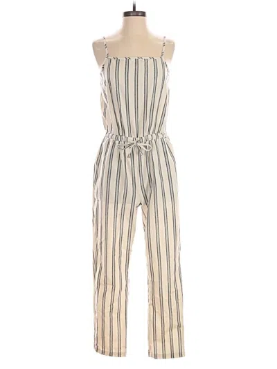 Pre-owned Ci Sono Jumpsuit In White
