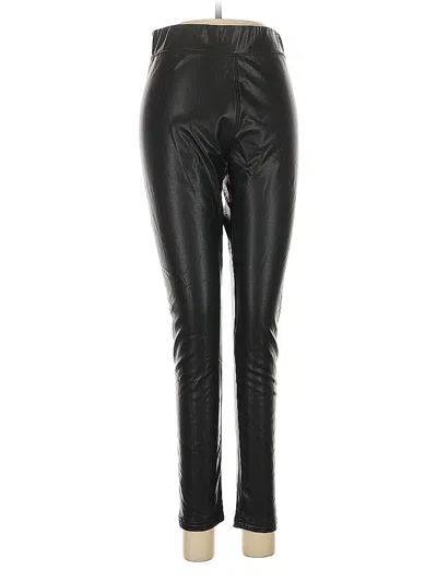 Pre-owned Ci Sono Leggings In Black