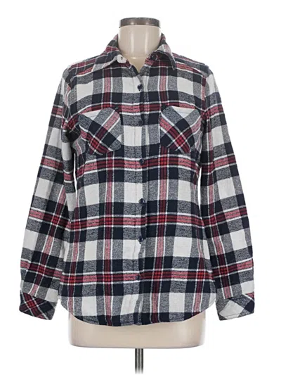 Pre-owned Ci Sono Long Sleeve Blouse In Gray