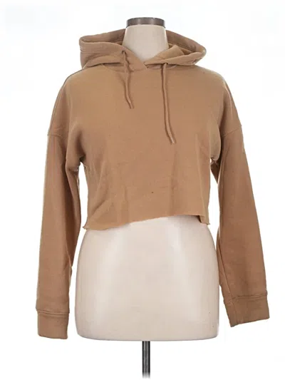 Pre-owned Ci Sono Pullover Hoodie In Tan