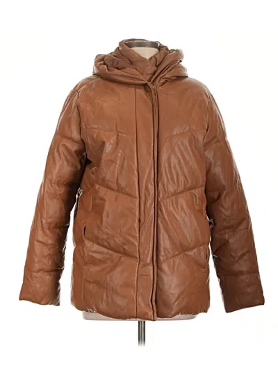 Pre-owned Ci Sono Snow Jacket In Brown