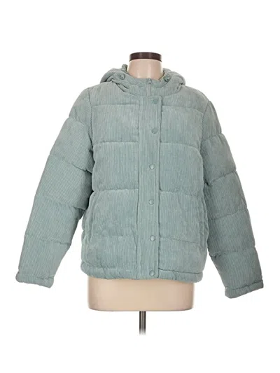 Pre-owned Ci Sono Snow Jacket In Teal